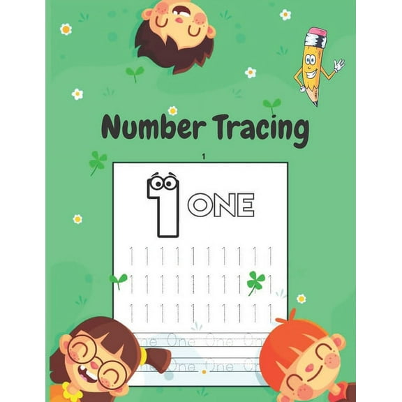 Number Tracing, (Paperback)