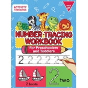 Number Tracing Workbook For Preschoolers And Toddlers A Fun Number Practice Workbook To Learn The Numbers From 0 To 30 , Hardcover