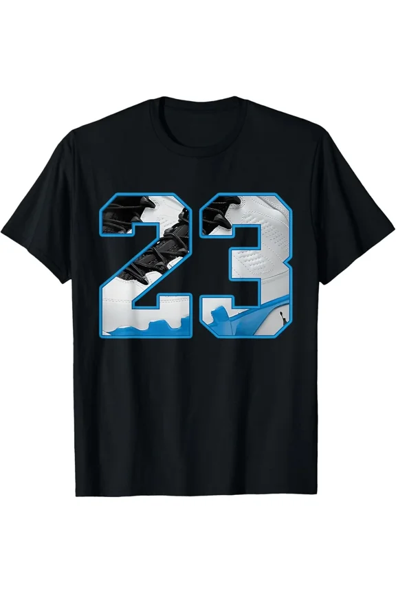 Number Twenty Three Eight Color Match Matching Tee Design Unisex T-Shirt, up to Size 5XL