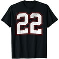 thumbnail image 1 of Number Twenty Two 22 T-Shirt, 1 of 3