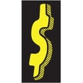 Number Window Stickers #$ Sign for Car Dealerships – 7.5
