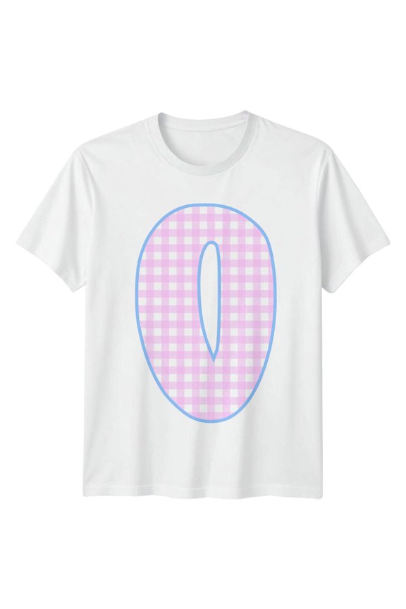 Number Zero Graphic Tee Mens T-Shirt Womens Top Unisex Number Design All Size S-5XL