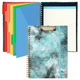 thumbnail image 1 of Number-one Clipboard with Storage for Letter Size(11.5"x8.5"), Clipboard Folio with Refillable Lined Notepad and 5 Extra Folders, Clipboards Portfolio Planners for School Office, 1 of 7