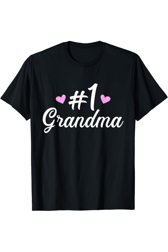 Number one No. 1 best grandma T-Shirt