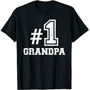 Number one No. 1 best grandpa T-Shirt