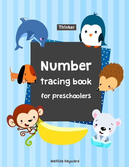 Number tracing book for preschoolers: Learn numbers 0 to 50, Coloring number, Practice For Kids, Ages 3-5, Number Writing Practice (8.5 x 11") (Paperback)