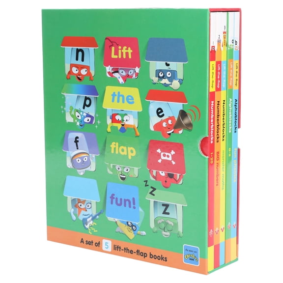 Numberblocks And Alphablocks Lift-The-Flap Set