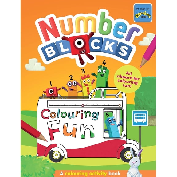 Numberblocks Colouring Fun: A Colouring Activity Book