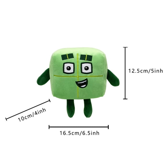 Numberblocks: Digital Building Blocks, Dolls, Children's Math Enlightenment, Puzzle Animation, Plush Toys
