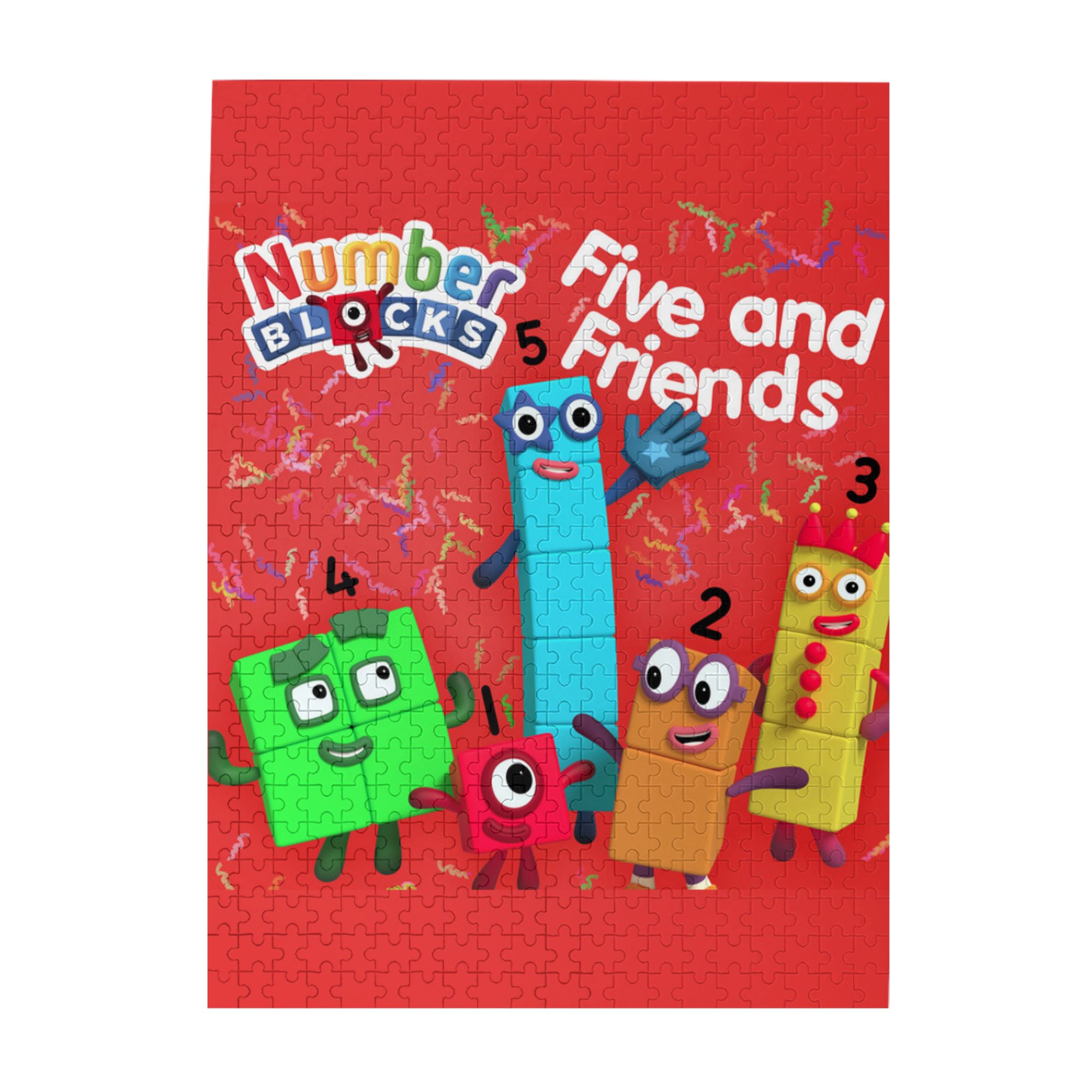 Numberblocks Jigsaw Puzzle for Kids Adults 500 Piece Challenging Wooden ...