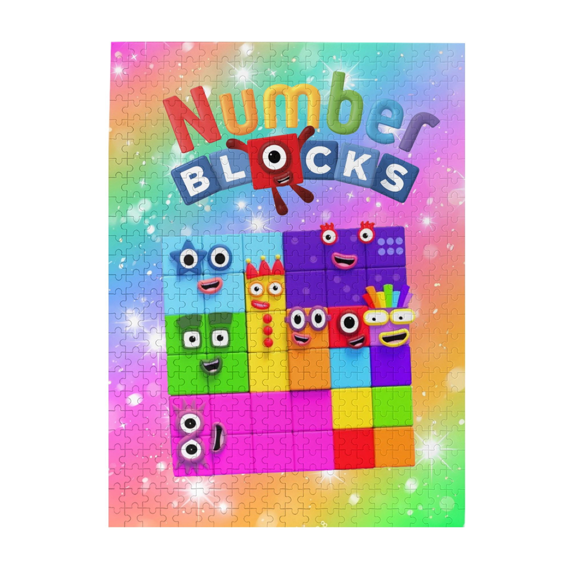 Numberblocks Jigsaw Puzzle for Kids Adults 500 Piece Challenging Wooden ...