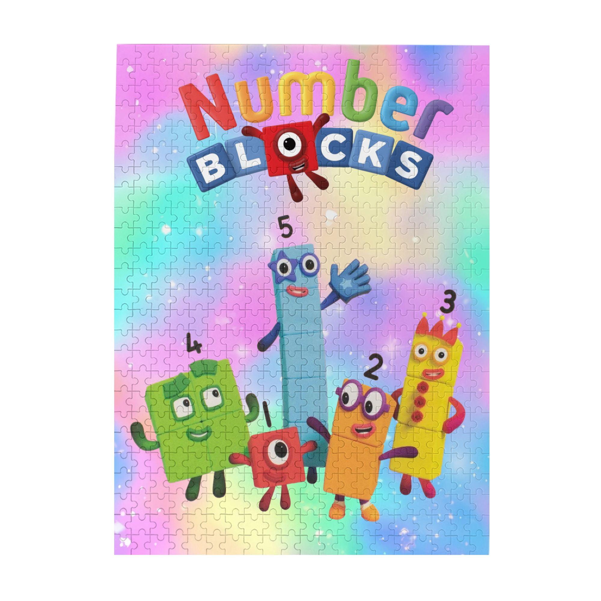 Numberblocks Jigsaw Puzzle for Kids Adults 500 Piece Challenging Wooden ...
