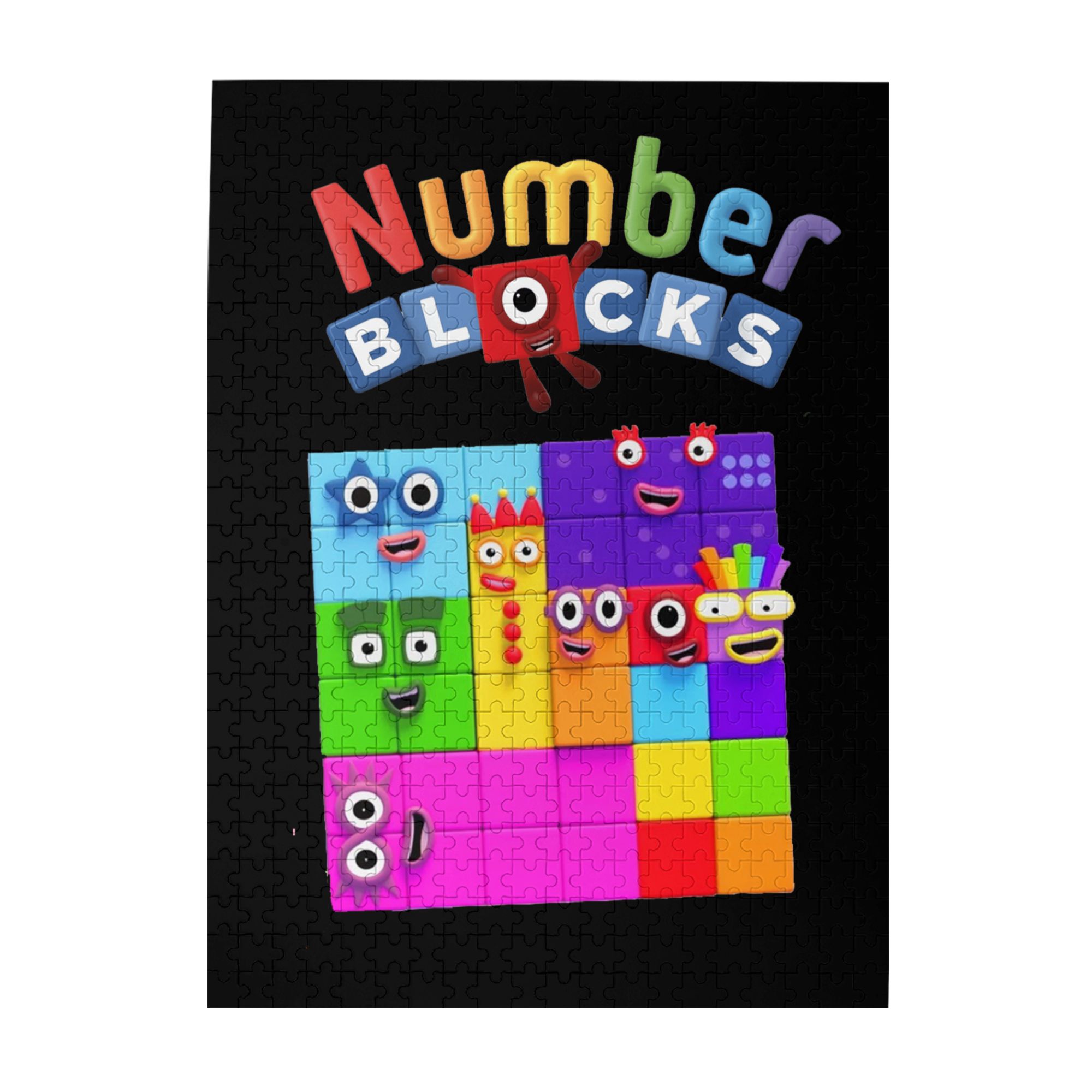 Numberblocks Jigsaw Puzzle for Kids Adults 500 Piece Challenging Wooden ...