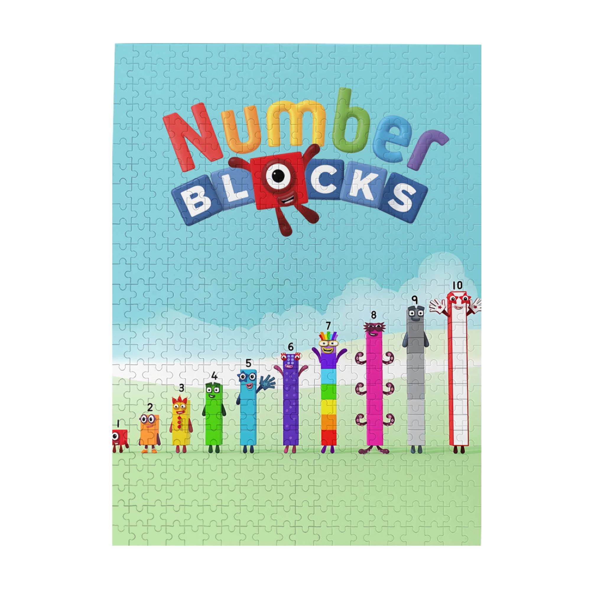 Numberblocks Jigsaw Puzzle for Kids Adults 500 Piece Challenging Wooden ...