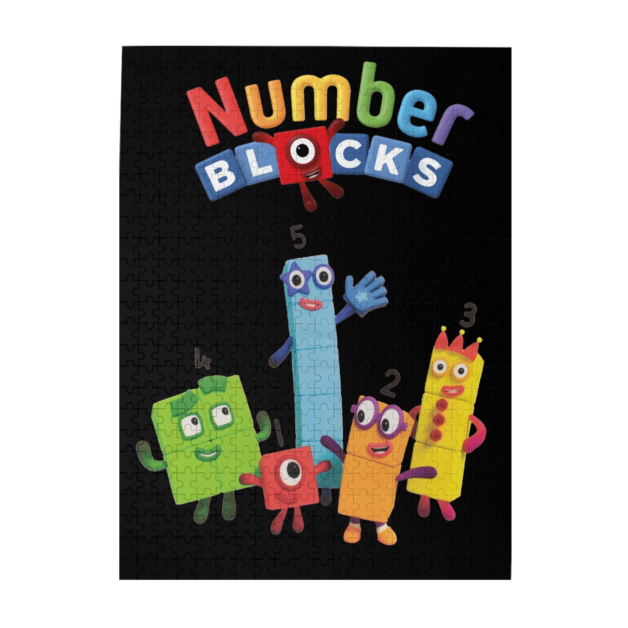 Numberblocks Jigsaw Puzzle for Kids Adults 500 Piece Challenging Wooden ...