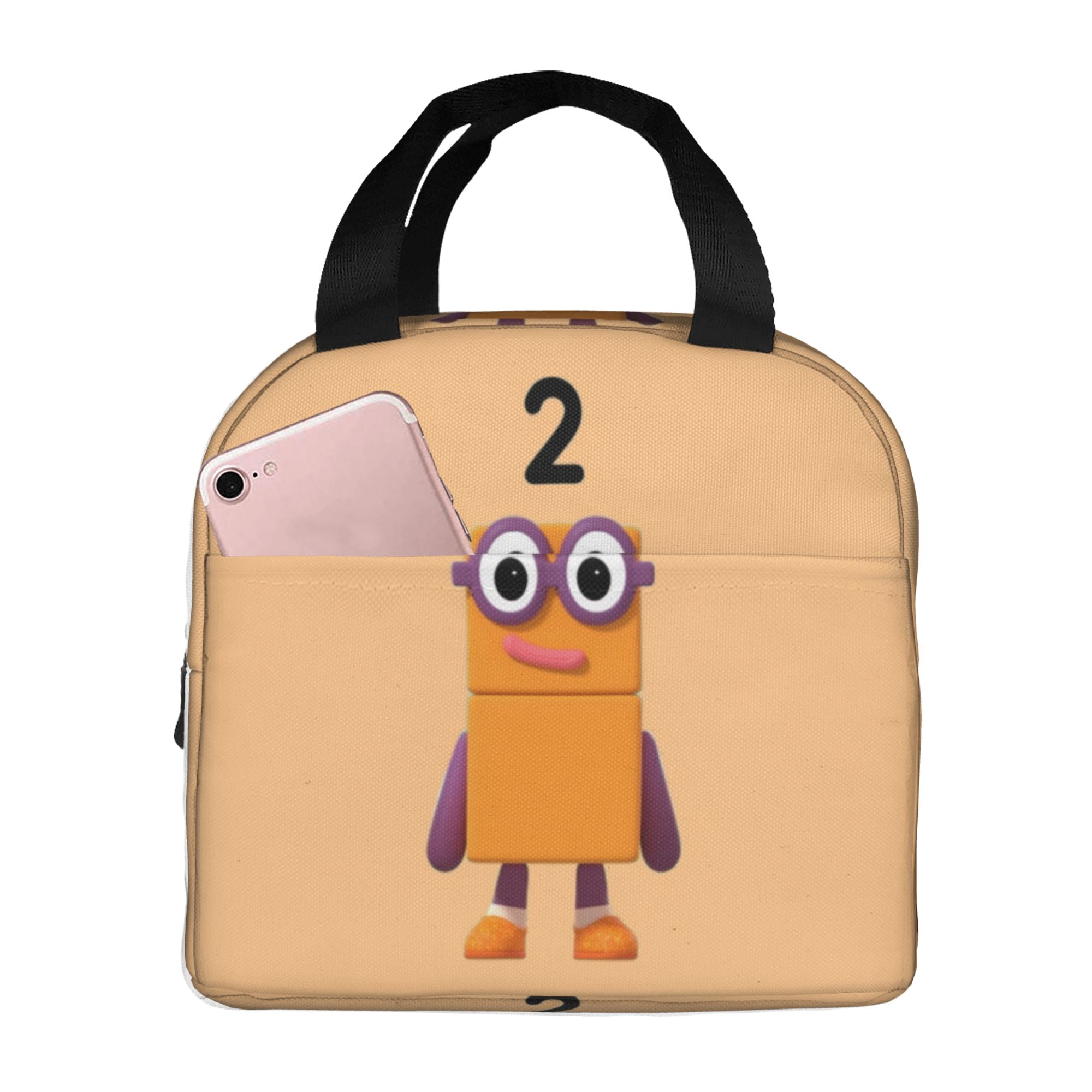 Numberblocks Lunch Box Lunch Bag Reusable Insulated Lunch Box Meal ...