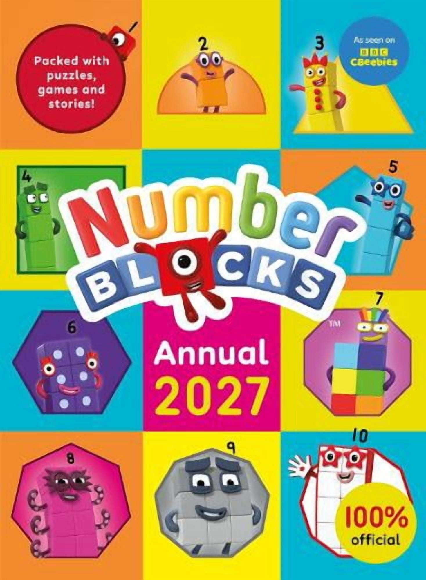 Numberblocks Numberblocks Annual 2027 (Hardcover) Numberblocks Annuals ...
