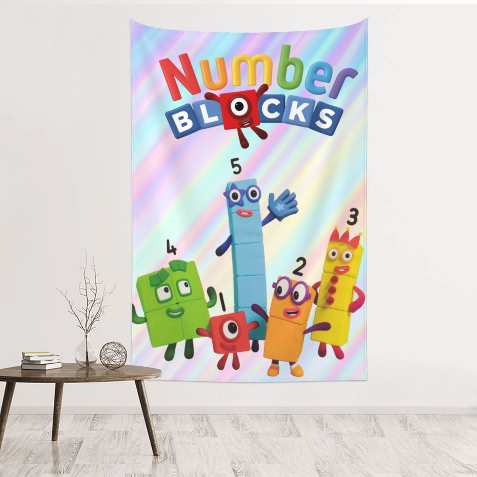 Numberblocks Tapestry Wall Hanging Home Decoration Wall Blanket ...