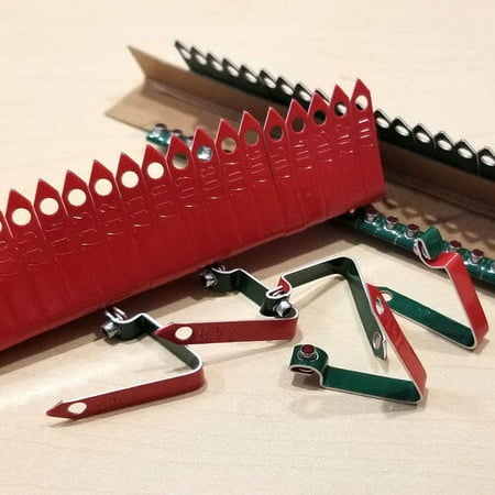 Numbered Red Zip Wing Bands 500Pcs