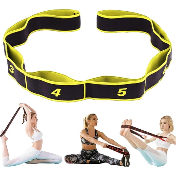 Numbered Resistance Bands For Glutes & Yoga, Adjustable Pull Rope For Full Body Workout, Arm Leg Exercise Equipment For Home Stretching And Yoga