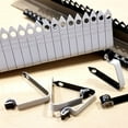 thumbnail image 1 of Numbered White Zip Wing Bands 100Pcs, 1 of 4