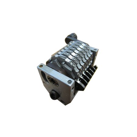 Numbering Machine 16.7in Morgana 7 Digits Straight Backward