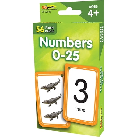 Numbers 0-25 Flash Cards [TCR62045]