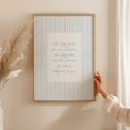 Numbers 6 Blessing Wall Art Print, Coastal Christian Decor - Walmart.com