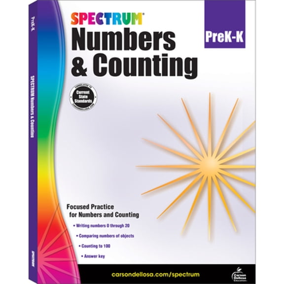 Pre-Owned Numbers & Counting, Grades Pk - K (Spectrum) Paperback