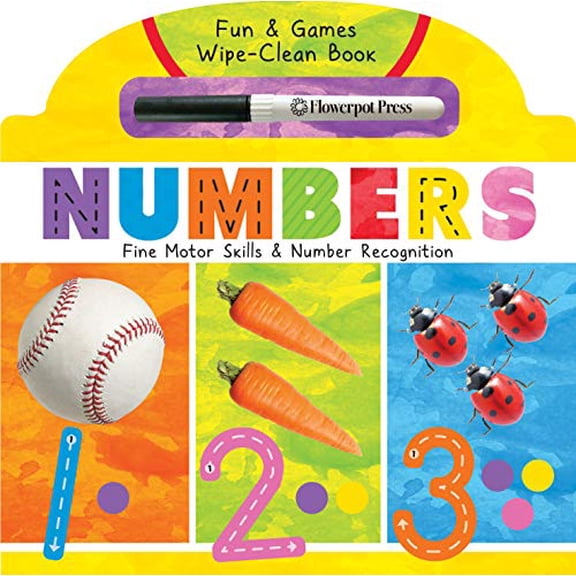Pre-Owned Numbers: Fine Motor Skills & Number Recognition Paperback