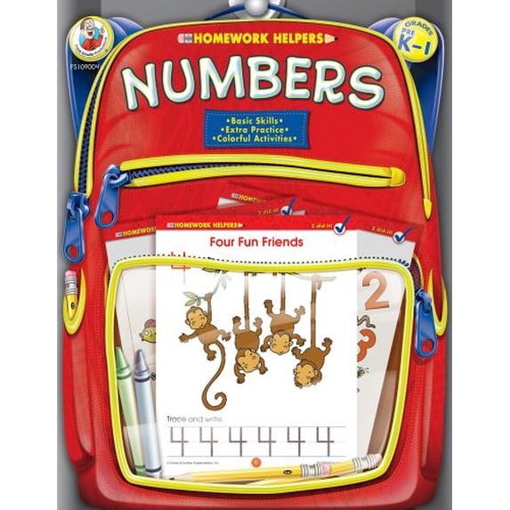 Pre-Owned Numbers, Grades Pk - 1 (Paperback) 0768206758 9780768206753
