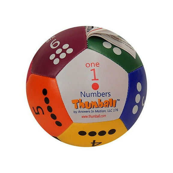Numbers Thumball 4"