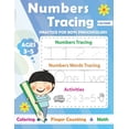 thumbnail image 1 of Numbers Tracing practice for boys Preschoolers Ages 3-5: Math Preschool Learning Book / Learn tracing numbers for boys a, (Paperback), 1 of 1
