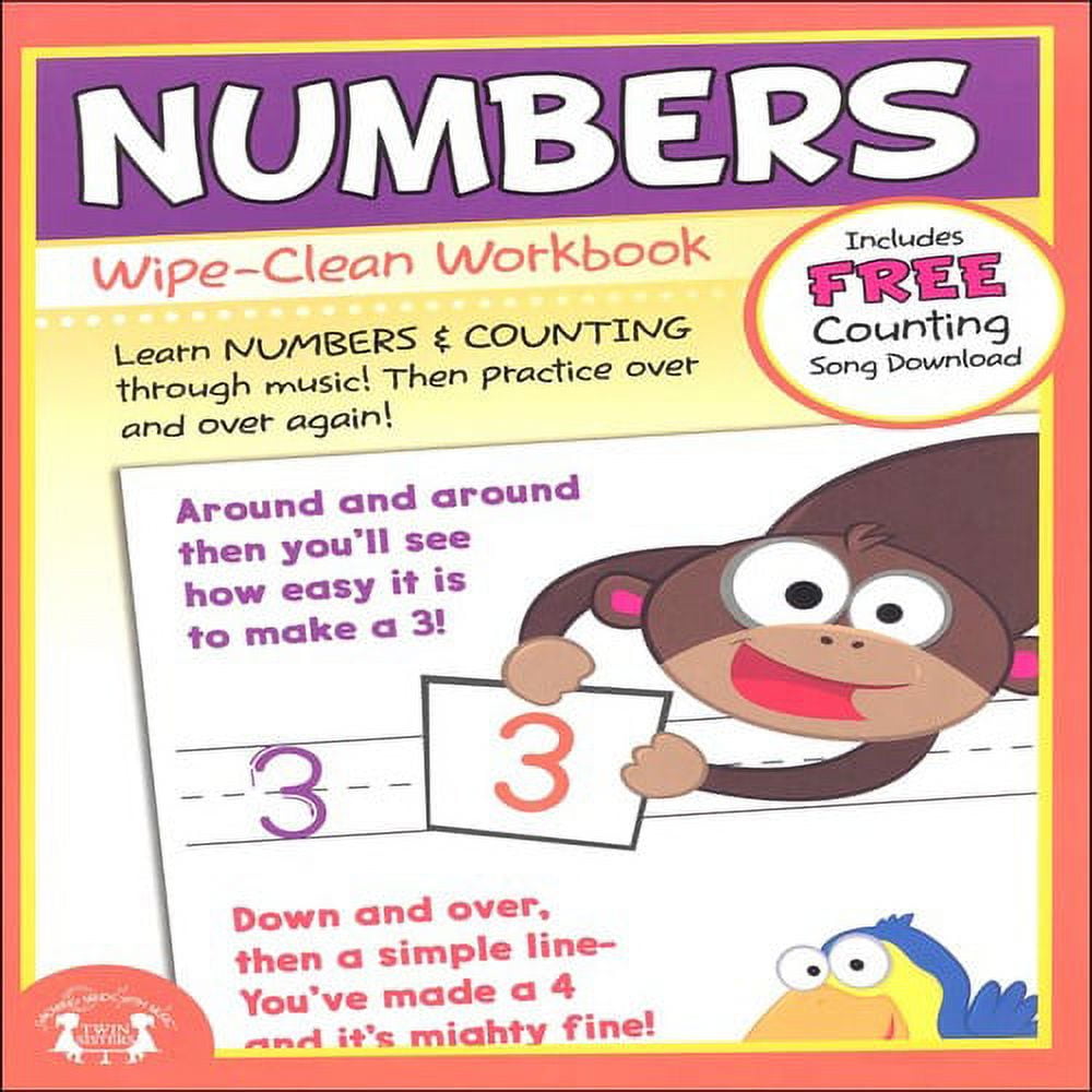 Numbers WipeClean Workbook