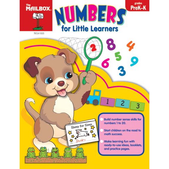 Pre-Owned Numbers for Little Learners (PreK-K) (Paperback) 1562346997 9781562346997
