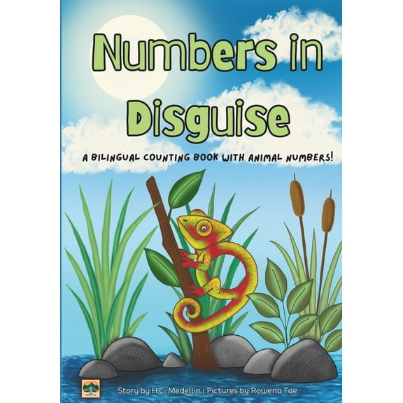 Numbers in Disguise: A Bilingual Counting Book with Animal Numbers!, (Paperback)