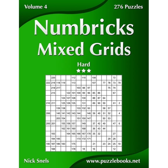 Numbricks Mixed Grids - Hard