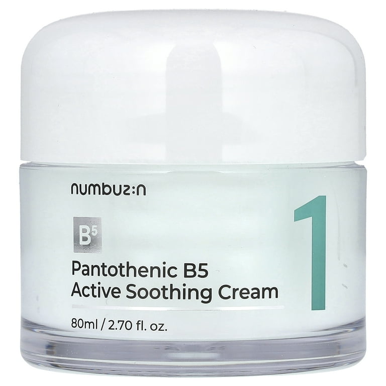 Numbuzin No.1 Pantothenic B5 Active Soothing Cream, 2.82 fl oz (80