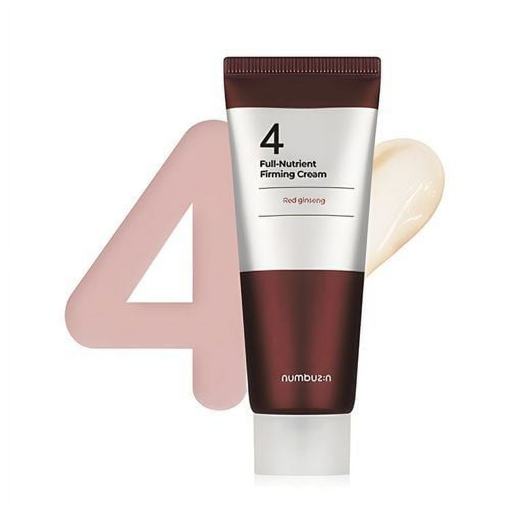 Numbuzin No.4 Full-Nutrient Firming Cream, Red Ginseng, 2.02