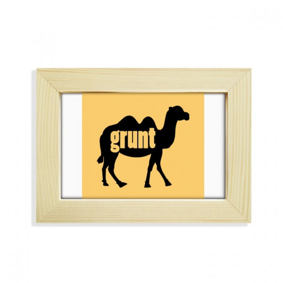 Numel Desert Caravan Sound Desktop Decorate Photo Frame Picture Art Painting 5x7 inch