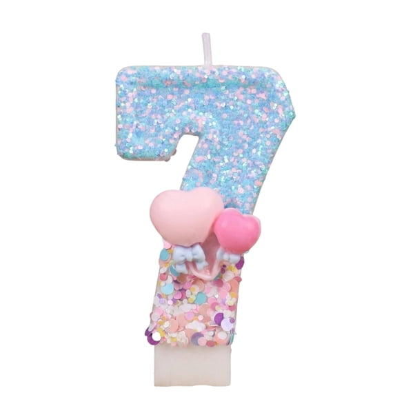 Numeric Birthday Candles, 3D Cartoon Creative Cake Decoration Topper for Boys and Girls Birthday Celebration and Anniversary Party Decor, G