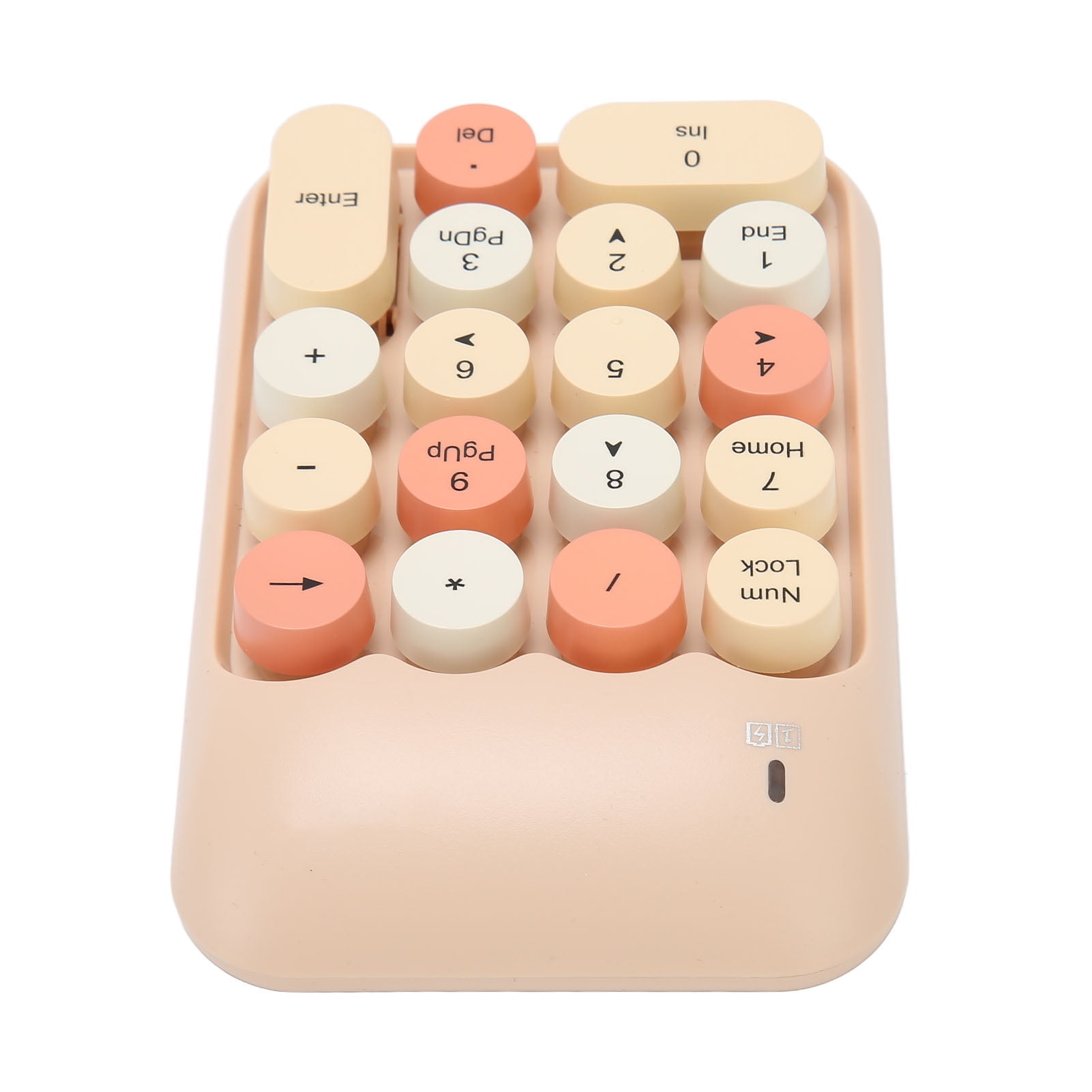 Numeric Keypad, 18 Keys One Hand 2.4GHz Wireless Number Pad For Laptop