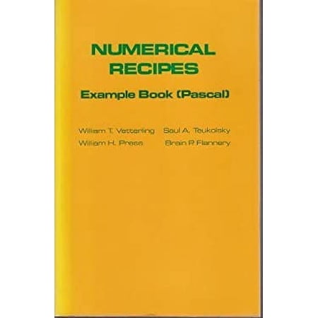 Pre-Owned Numerical Recipes Example Book Pascal (Paperback) 0521309565 9780521309561