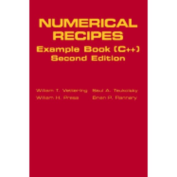 Pre-Owned Numerical Recipes Example Book (C++): The Art of Scientific Computing (Paperback) 0521750342 9780521750349