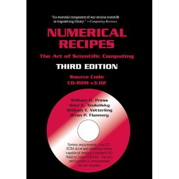 Pre-Owned Numerical Recipes Source Code CD-ROM 3rd Edition: The Art of Scientific Computing Paperback
