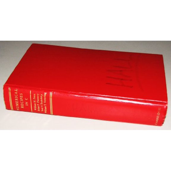 Pre-Owned Numerical Recipes in C (Hardcover) 052135465X 9780521354653