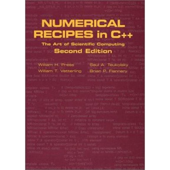 Pre-Owned Numerical Recipes in C++: The Art of Scientific Computing (Hardcover) 0521750334 9780521750332