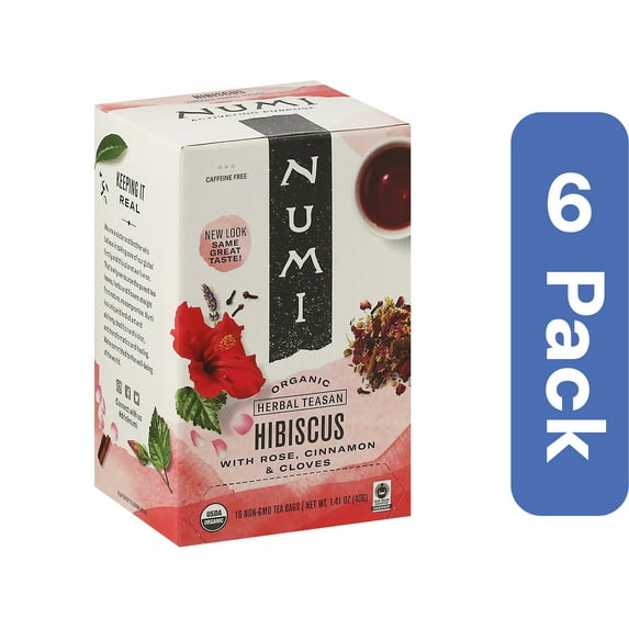 Numi Holistic Embrace Tea 16 Bags (Pack Of 6)