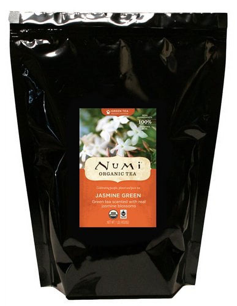 Numi Organic Jasmine Green Tea, Loose Leaf 16 Ounce Bag