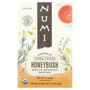 Numi Organic Tea, Honeybush, Tea Bags, 18 Ct